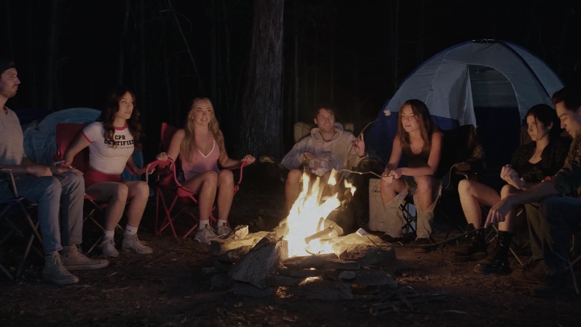Deathwoods (2026): A Horror-Comedy Camping Trip Gone Wrong